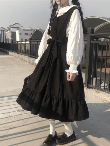 Платье в готическом стиле HOUZHOU