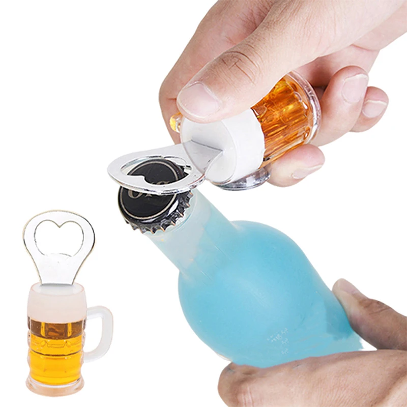 

Beverage Opener Retro Creative Beer Opener Personality Bar Mini Home Refrigerator Decoration Bar Kitchen Gadgets