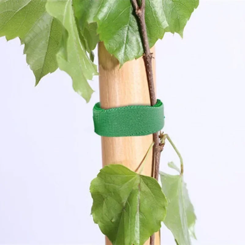 Нейлоновые завязки для растений зеленая повязка крючок петля регулируемая