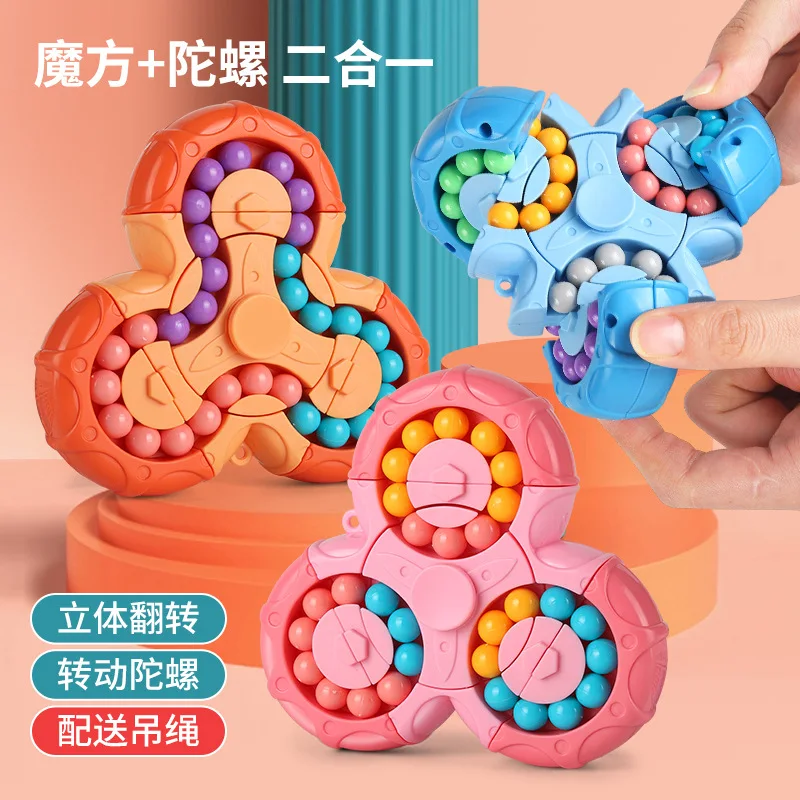 

Multiple Functions Fidget Spinner Gyro Relieves Stress And Anxiety Toy Mini Size Daily Carrying For Children And Adults