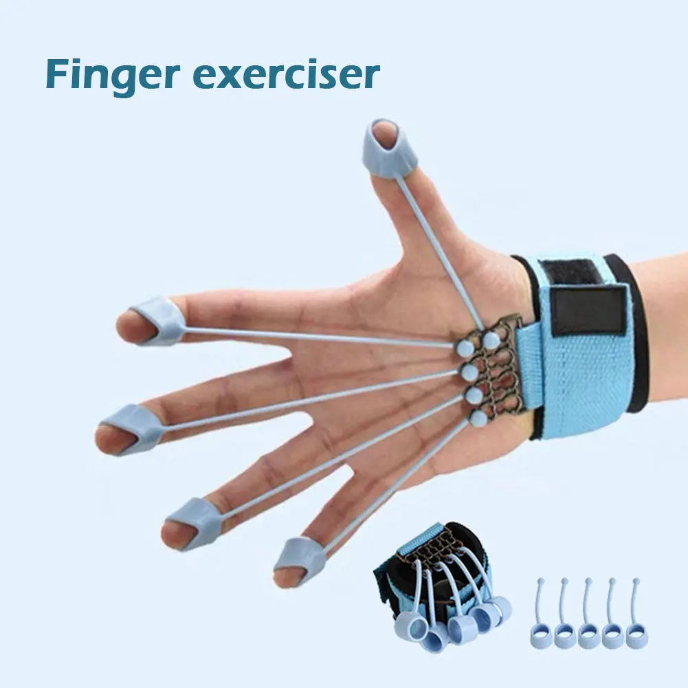 

2pack Gripper Flexion One Size 20Lb 40Lb Resistance Band Finger Exerciser Guitar Equipment Hand Strengthener Trainer Stretcher