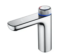 Modern Design Electric Temperature Display Water Taps Digital Faucet For Kitchen Vessel Bathroom Wash Basin Sinks Wholesale