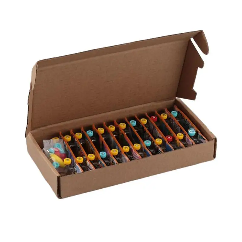 Set Fingerboard Mini Finger Skateboards Toys 12pcs Mini Skat