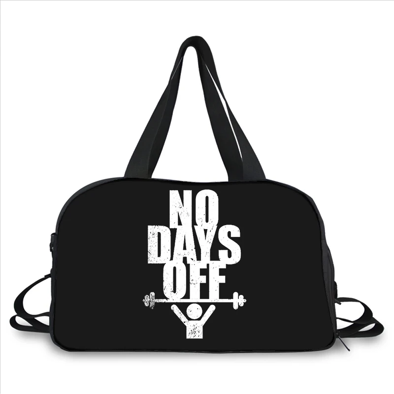 Exercise Bodybuilding GYM Fitness 3D printing fashion trend portable large capacity multi-function messenger bag travel bag