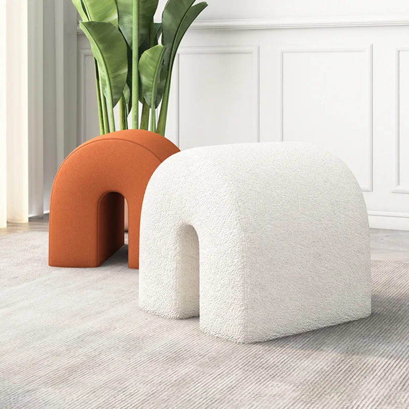 

Nordic Makeup Stool Change The Footstool At The Door Home Minimalist Long Sofa Stool Creative Low Stools At The Door Furniture