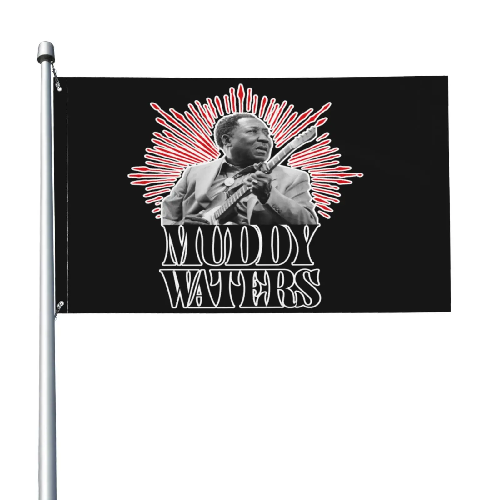 Портрет мудди воды флаг Дельта Чикаго баннер летающие флаги автомобили клубный