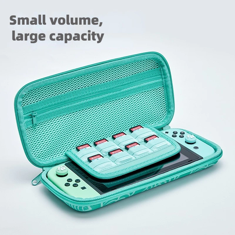 Фото НОВАЯ Портативная сумка для хранения с перекрестными животными для Nintendo Switch Lite чехол NS Lite консоль переносная сумка для путешествий игровые ... №3
