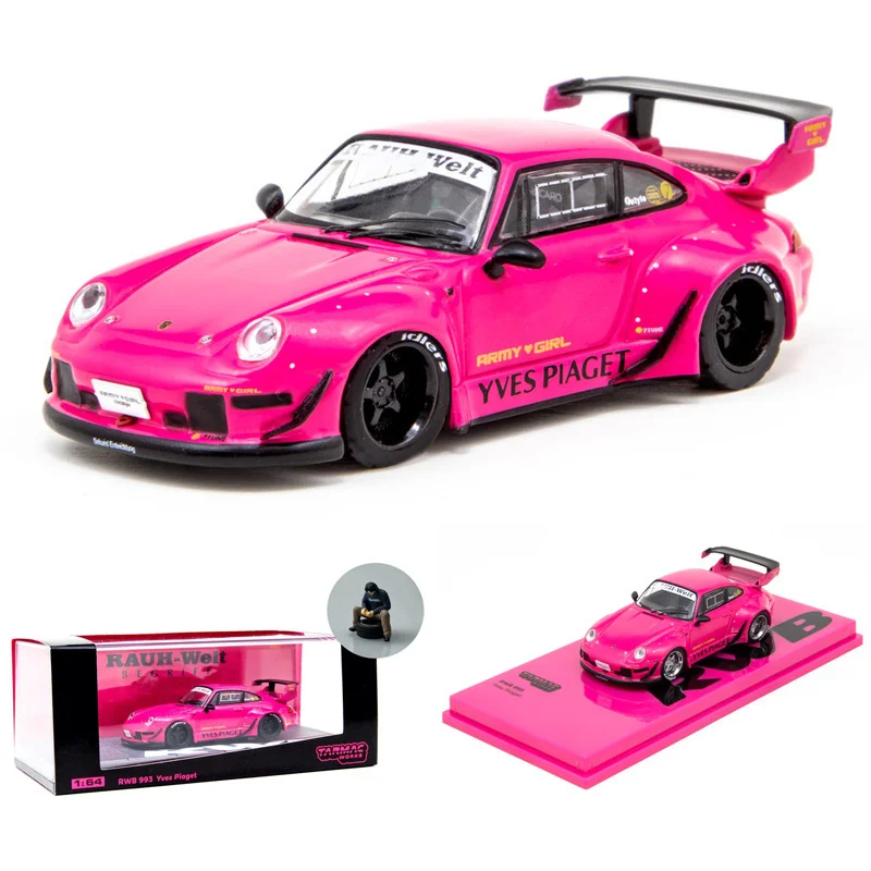 

Tarmac works TW limited 1:64 Porsche wide body 911 modified RWB 993 doll limited edition alloy car model