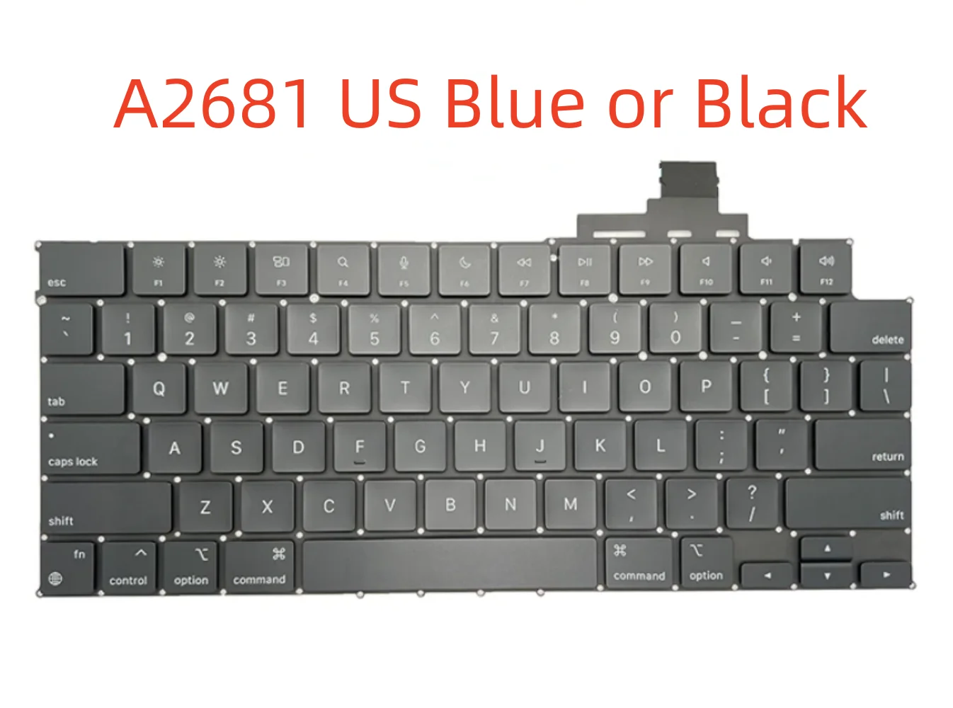 Клавиатура A2681 для ноутбука 2022 года сменная клавиатура Macbook Air 13 6 дюйма M2 EMC 4074