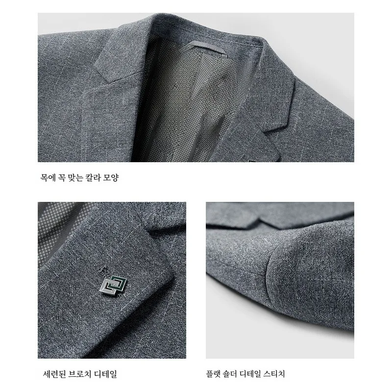 Мужской костюм 24 весенне-осенний легкий деловой для джентльмена удобная модная