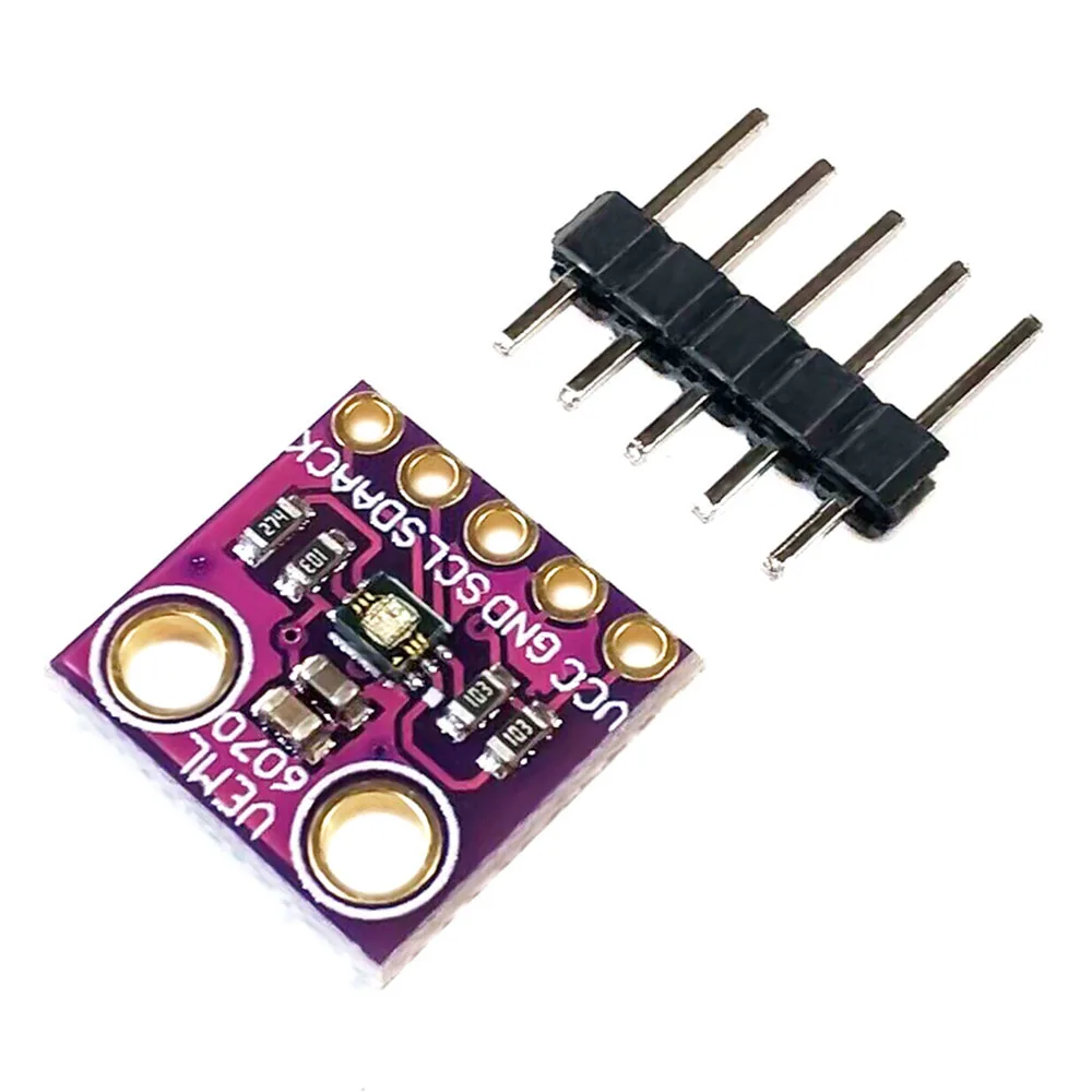 

GY-VEML6070 VEML6070 UV Sensitivity Detection Light Sensor Module For Arduino I2C 2.7V To 5.5V New