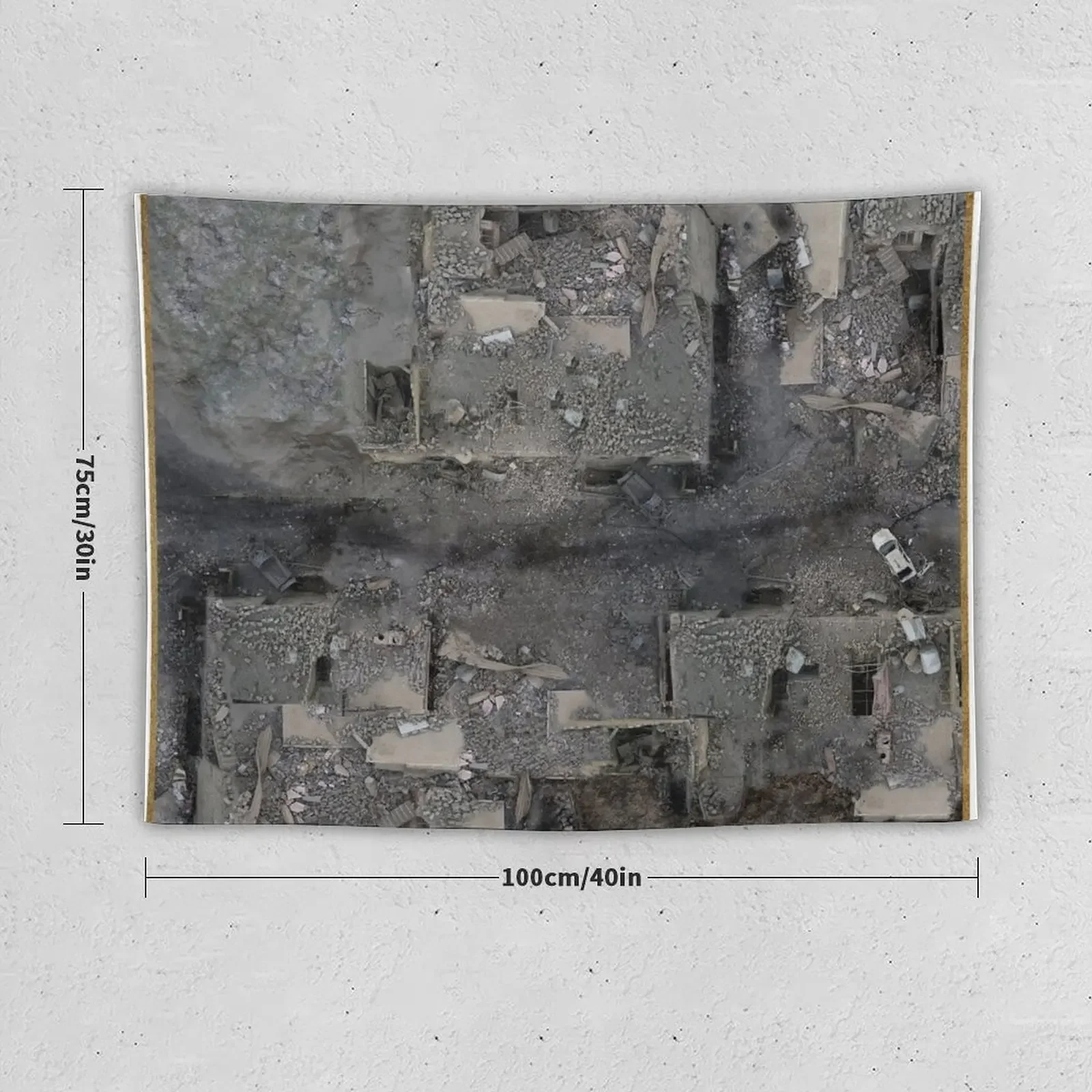 Современные руины дизайн 001 карта битвы для настольной игры ролевая игра