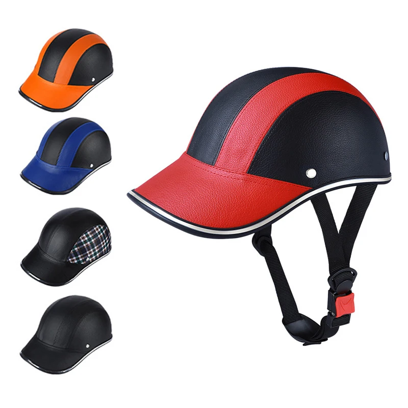 

1 шт. регулируемый ремень с пряжкой шлем для электровелосипеда бейсбольная стильная безопасная велосипедная Кепка дышащая легкая