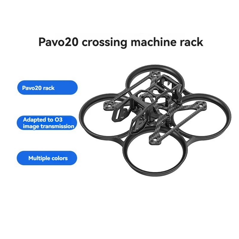 Комплект крепления кронштейна для BETAFPV Pavo20 HD VTX совместимый с DJI O3 2-дюймовых