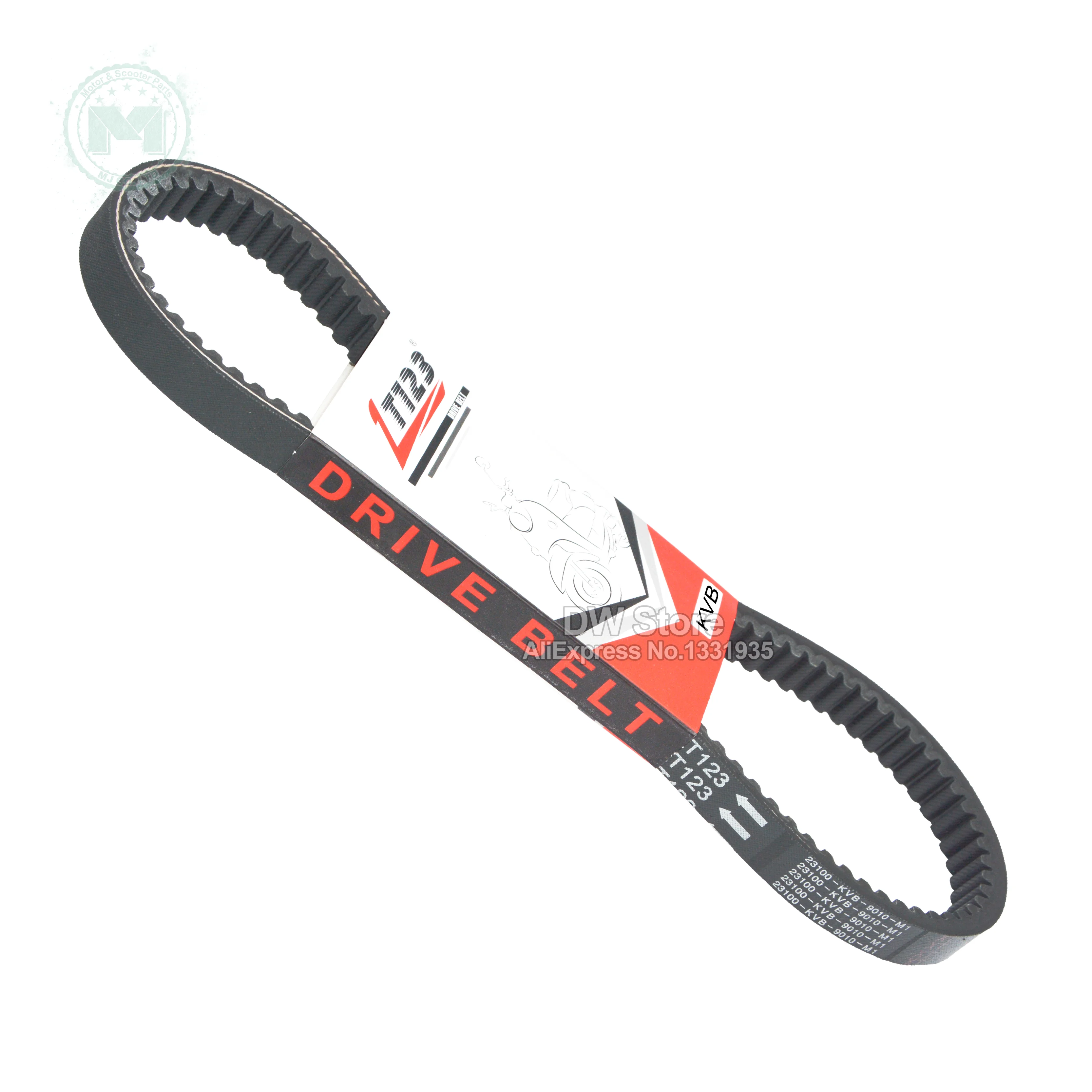 

LT123 23100 KVB 901 Motorcycle scooter hight quality rubber drive belt For HONDA VARIO 110
