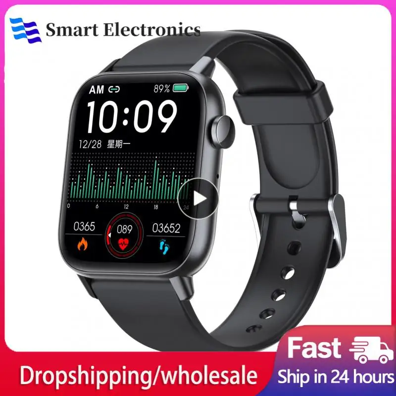 

Temperature Heart Rate Monitor Women's Smart Watch Fitness Sports Waterproof Monitor Electronic Music Control Qs39 Smart Watch