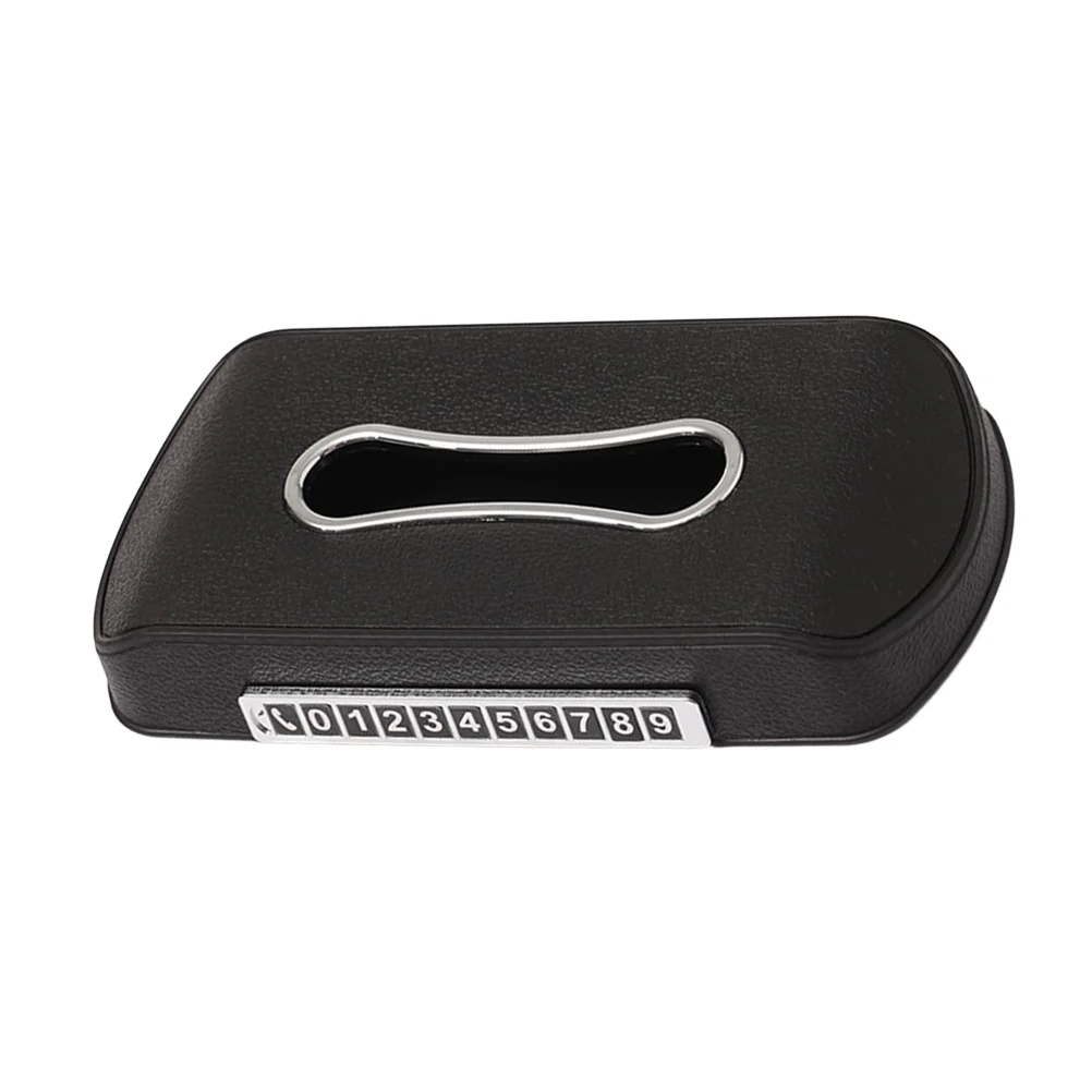 

Box Tissue Carholder Napkin Paper Storage Home Container Visor Flat Organiser Holders Napkins