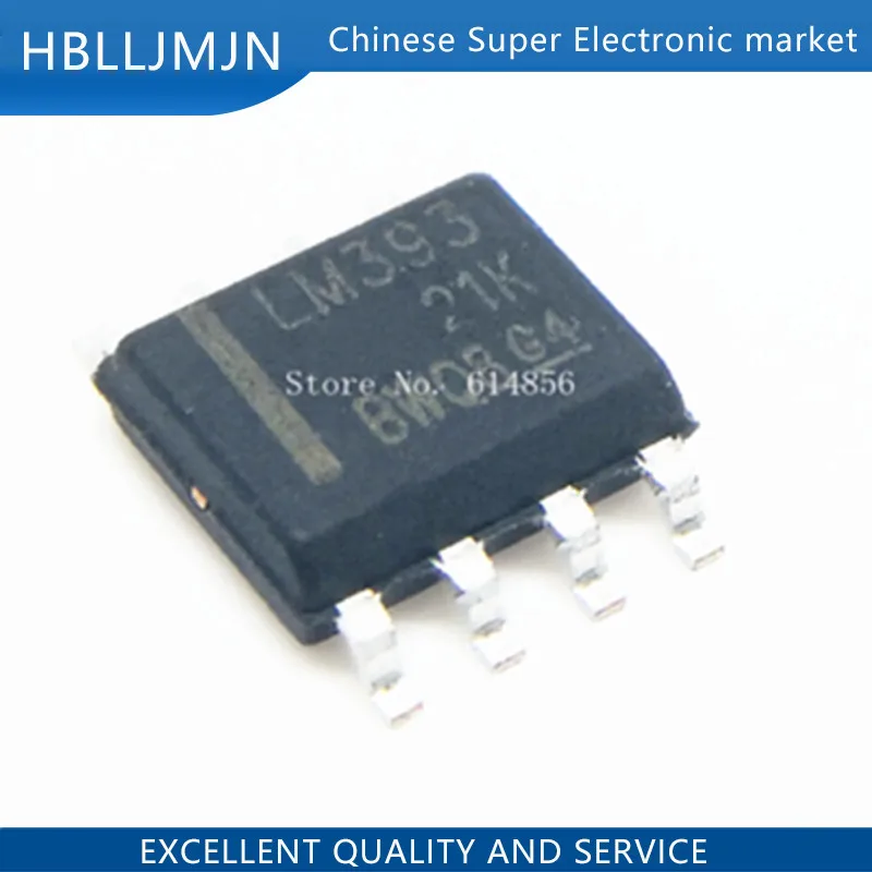 100 шт. LM393D LM393DR LM393M SOP-8 | Электронные компоненты и принадлежности