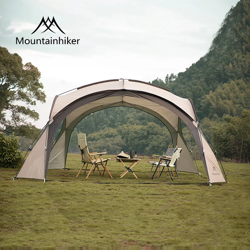 Outdoor Large Camping Tent Dome 10 Person Sunshade Beach Hanging Yarn Side Wall Cloth For Tent