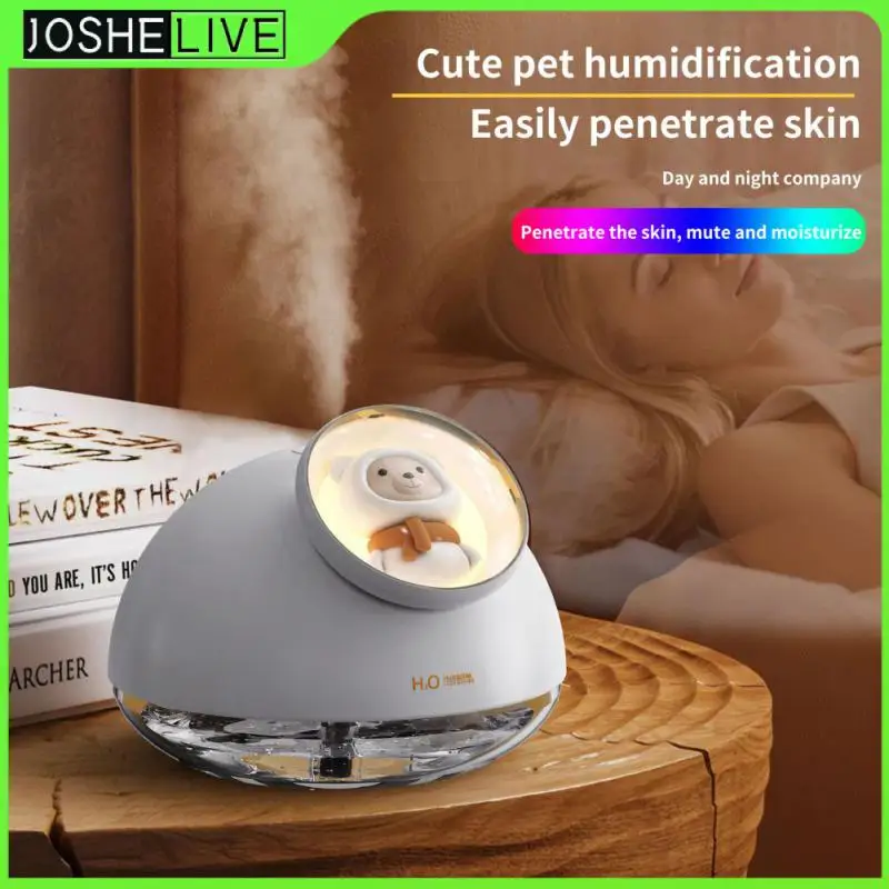 

Cartoon Car Aromatherapy Machine Mute Noise Reduction Essential Oil Diffuser Mini Desktop Air Atomizing Air Purifier Small Usb