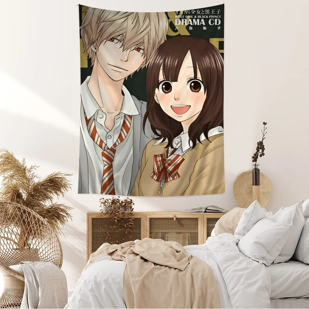 W-Wolf G-Girl A-And B-Black Prince Висячие богемные гобелены Богемные настенные Мандала Дешевые