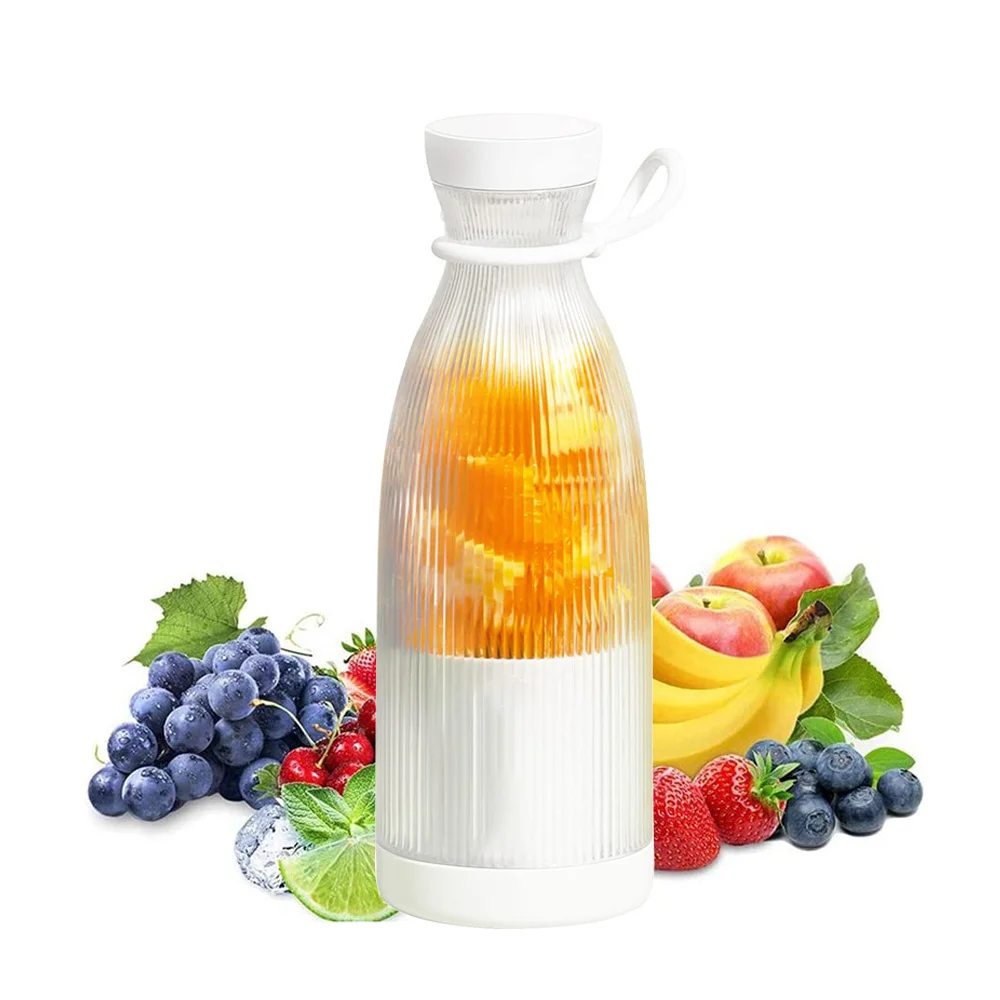 Mini Portable Mixer Cup 300Ml Smoothie Blender Rechargeable Electric Juicer Blunder 8 Blade Portable Blender Bottle Fruit 30005