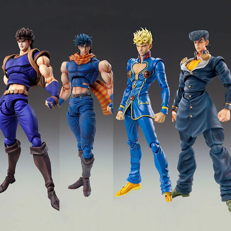 

JoJo's Bizarre Adventure Series Anime Role Higashikata Josuke High 15CM Model Action Figure Doll Toy For Fans Hobby Collection