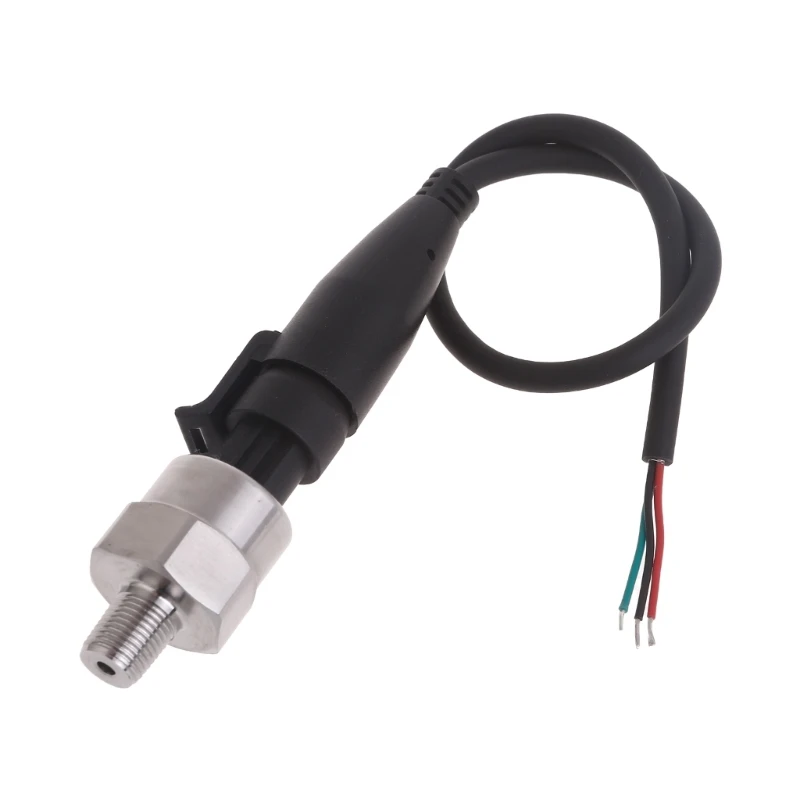 

NPT1/8" Pressure Transducer Transmitter Sender Compatible for Water Gas Oil Environmental Monitoring Accessories