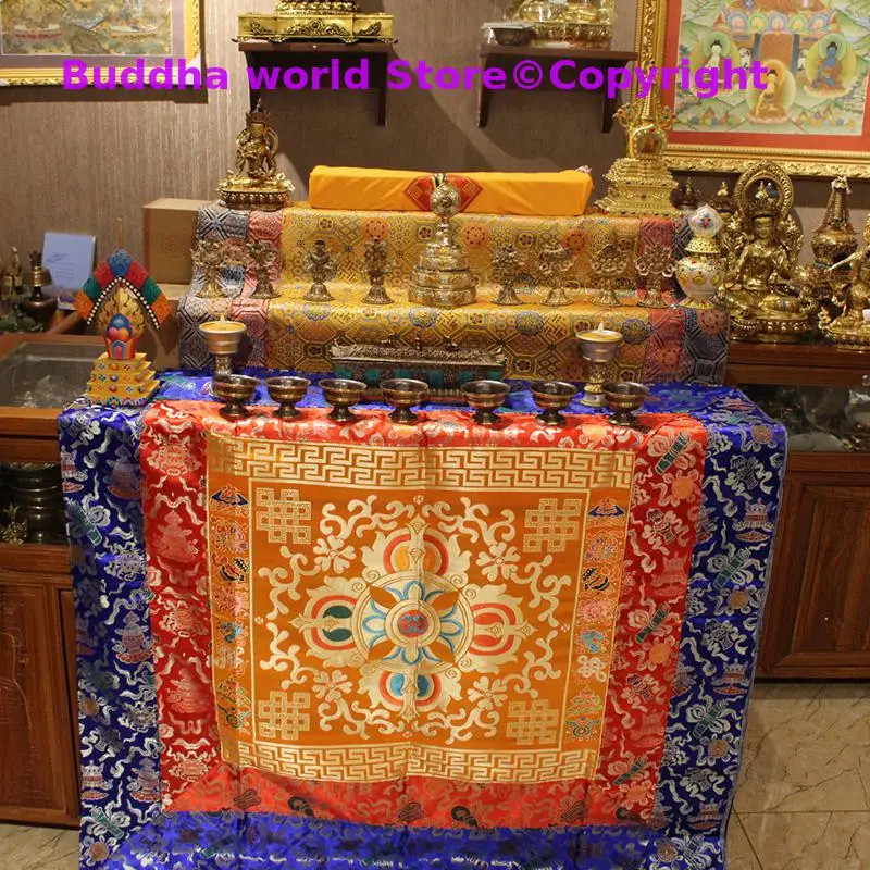 120 см оптовая продажа буддистских принадлежностей тибетская семья Буддизм Храм