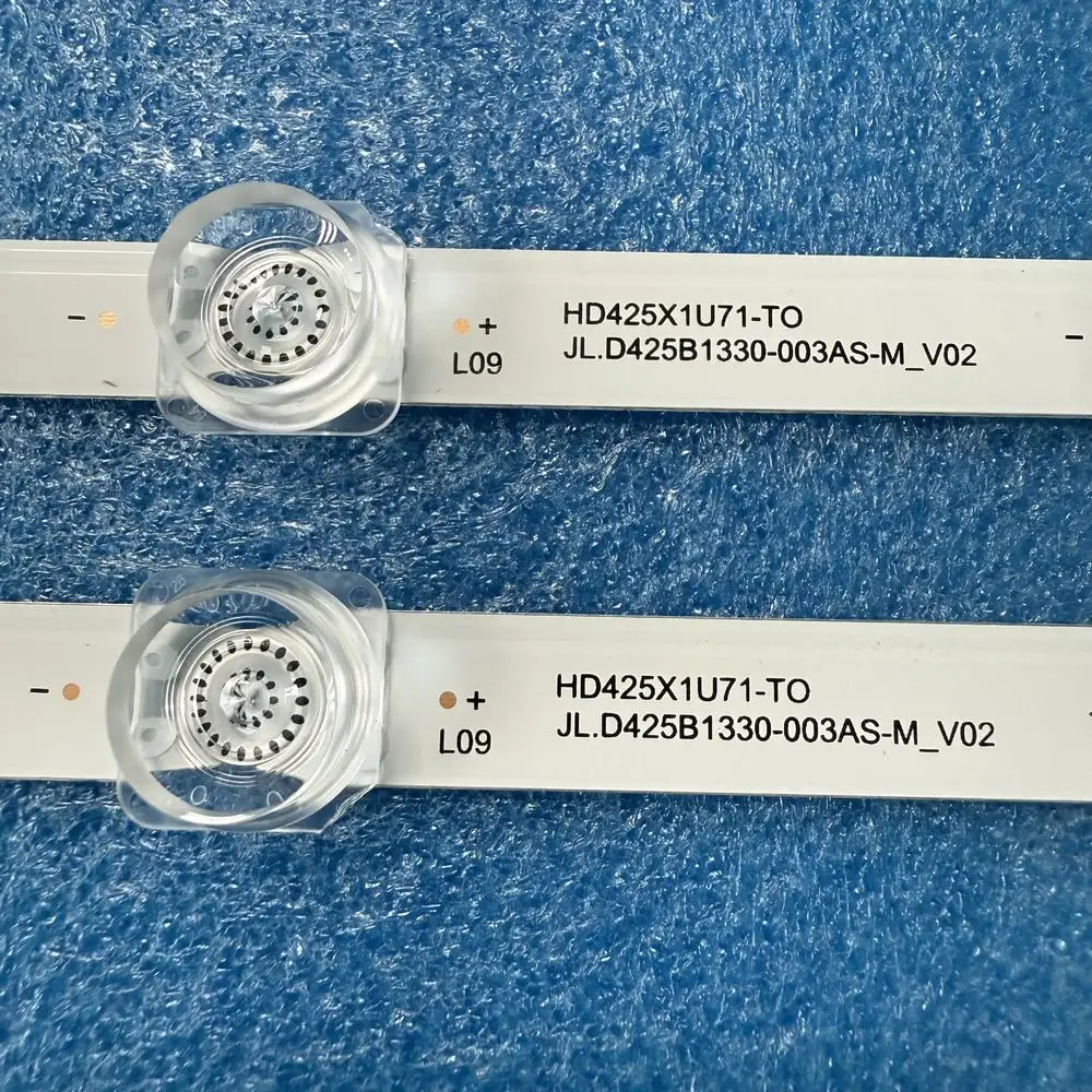 Фото 2 шт./компл. светодиодная лента 11 светодиодов для телевизора Hisense 43A7100 43A7100F 43A7100FTUK HD425X1U51-T0L2 SVH425A17 CRH-BX43X1U513030T0211069 REV1.0 №2