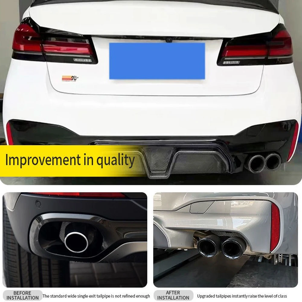 Наконечник Выхлопной Трубы из нержавеющей стали для BMW G30 G31 525i 528i 530i M5