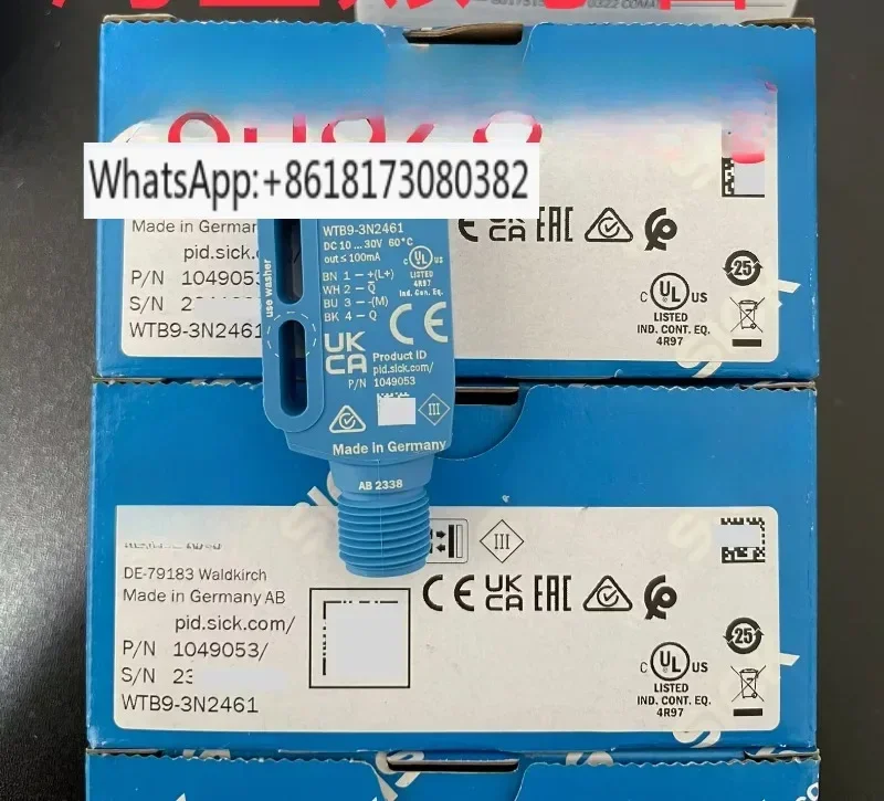 CM30-16BPP-EC1 WTB9-3N2461 Новый немецкий фотоэлектрический датчик