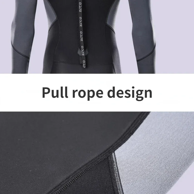 Цельный Мужской гидрокостюм 1 5 мм Солнцезащитная пляжная одежда для серфинга