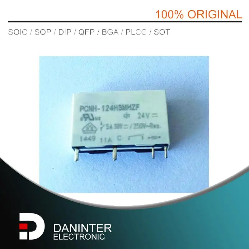 Новинка; 10 шт./лот PCNH-124H3MHZF PCNH 124H3MHZF 24VDC 24V реле