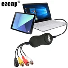 EZCAP 159 USB 2,0 Захват карты видеозахвата для VHS плеера видеокамеры игровой приставки к цифровому файлу для Windows 1087 и MAC OS 64 бит