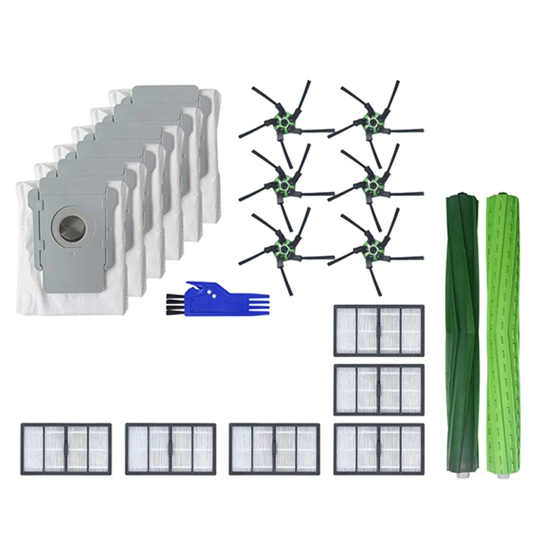 

Replacement Parts Roller Brush Side Brush HEPA Filter Compatible For Irobot Roomba S9 Vacuum Cleaner Accessories