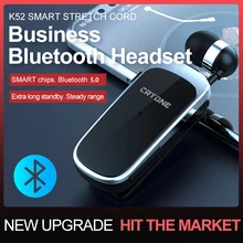 CRTONE K52 Mini Wireless Bluetooth Headset Call Remind Vibration Sports Clip Driver Auriculares Earphone  PK F910 F920