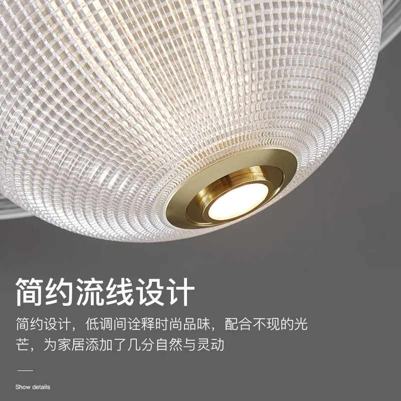 Современные подвесные светильники. Скандинавские дизайнерские стеклянные