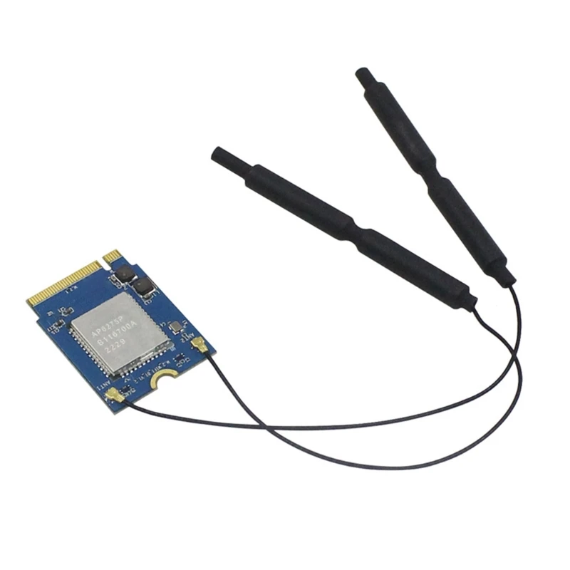 

Upgraded Wireless Card WiFi6+Bluetooth-compatible5.0 for Orange Pi5 AP6275P Wireless Card and BT5.0 Wireless Modules