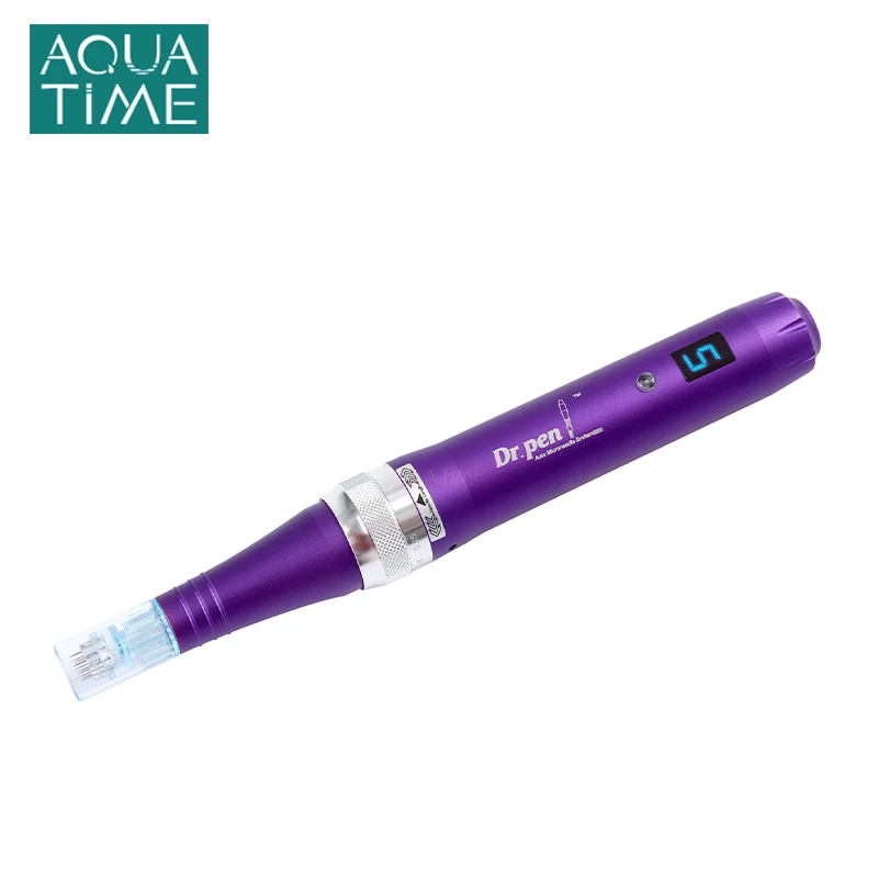 Dr Pen X5 Derma Беспроводная Машинка для мезотерапии 12 картриджей микро-игольчатая