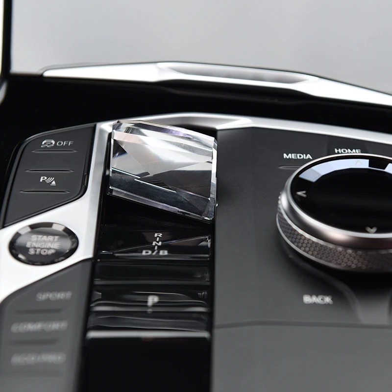 Фото Набор прозрачных ручек переключения передач для BMW i3 eDrive 40 L i4 iX3 iX4 X7, новые аксессуары 3 серии G20 2023 №4