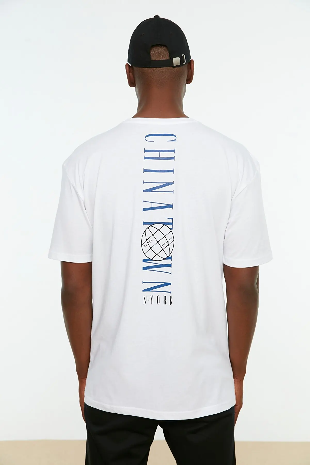 

Футболка мужская с коротким рукавом, 100% хлопок, оверсайз