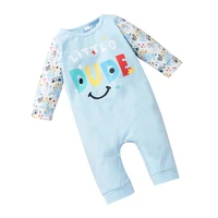 infant baby boy romper newborn boy long sleeves jumpsuit cartoon alphabet print outfits spring autumn clothes 0 12 months