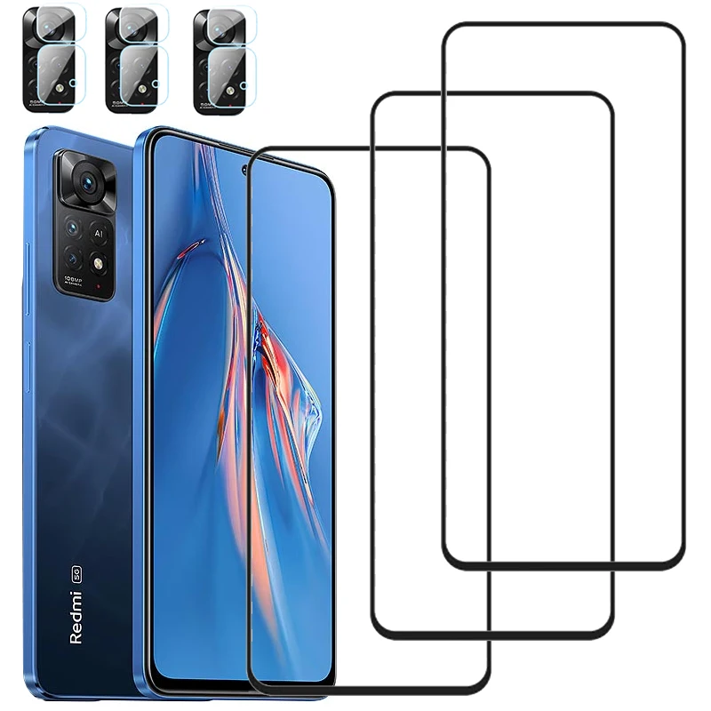 

Redmi note 11 s Glass for Xiaomi Redmi Note 11 pro 5g Screen Protector 10s 10 redmi note 11 pro 11s Cristal xiomi Redmi Note 11
