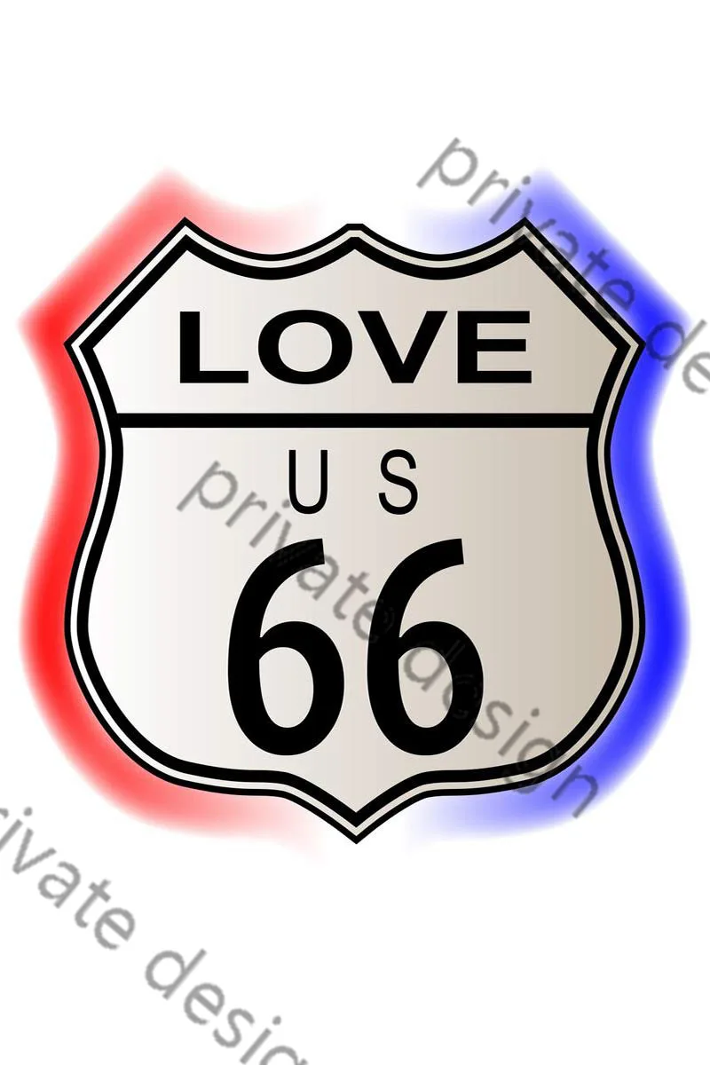 

Жестяные тарелки Love Route 66, украшение для комнаты, винтажный металлический знак в стиле ретро, жестяной знак для художественного кафе, паба, д...