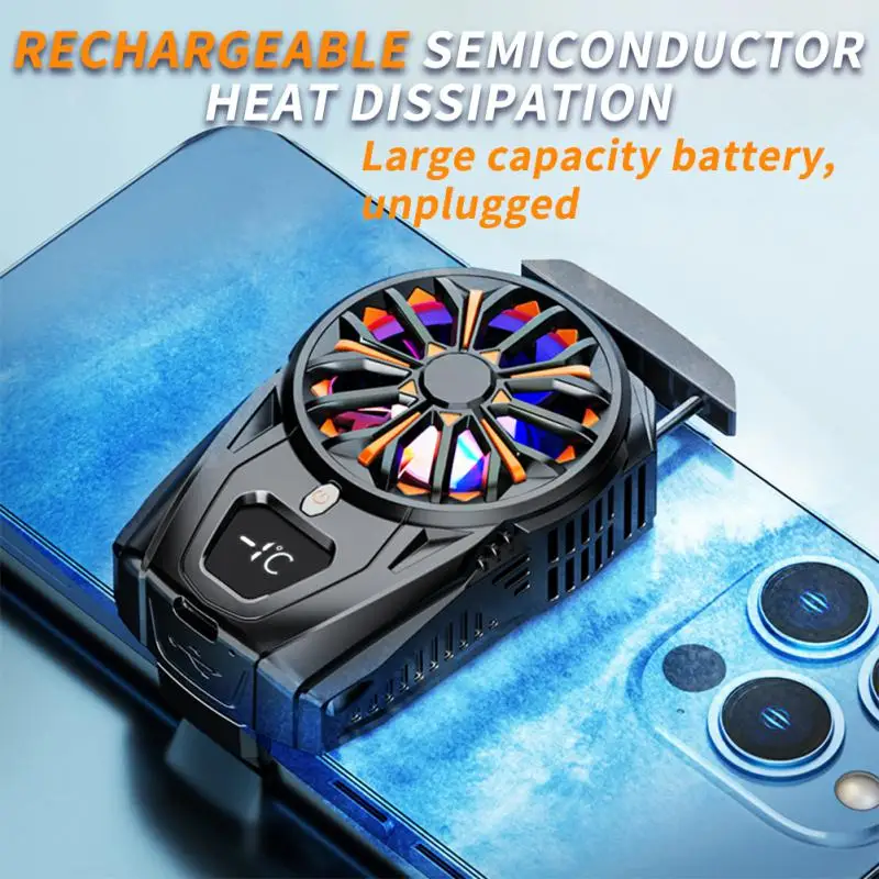 

High Quality Type-c Semiconductor Silent Cell Phone Cool Heat Sink Mobile Phone Radiator Universal Accessories Phone Accessories
