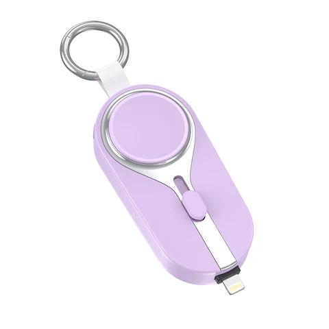 Мини-Power Bank 3000 мАч Беспроводное зарядное устройство для iWatch Apple Watch iPhone 16 15 14 13 12 11 Мини-портативное внешнее зарядное устройство