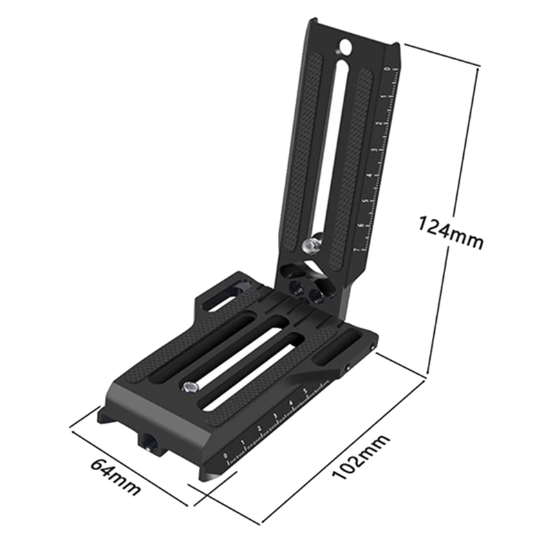 Кронштейн RISE-L вертикальная пластина опорный держатель быстроразъемный