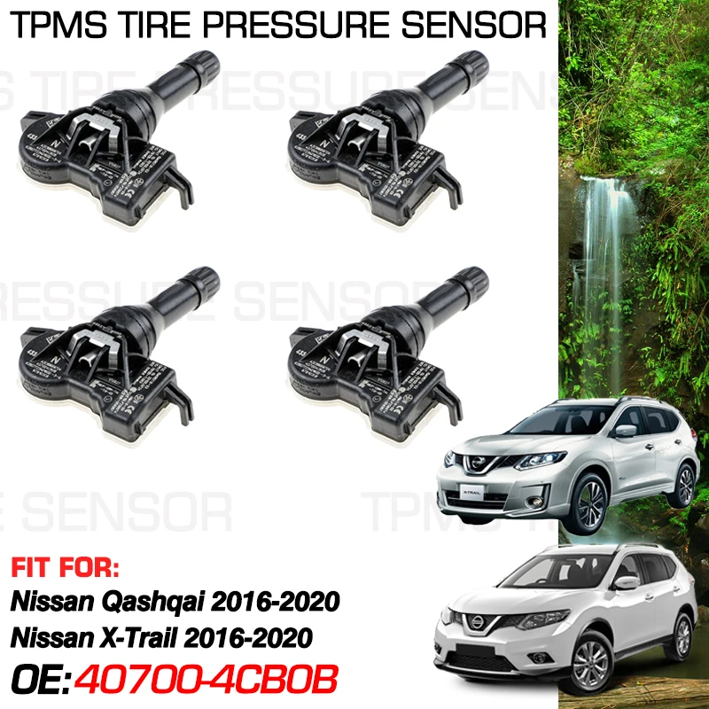 

Монитор давления в шинах автомобиля 40700-4CB0B для Nissan Qashqai J11 Rogue Sport Nissan X-Trail XTrail T32 2016-2020 2017 433 МГц