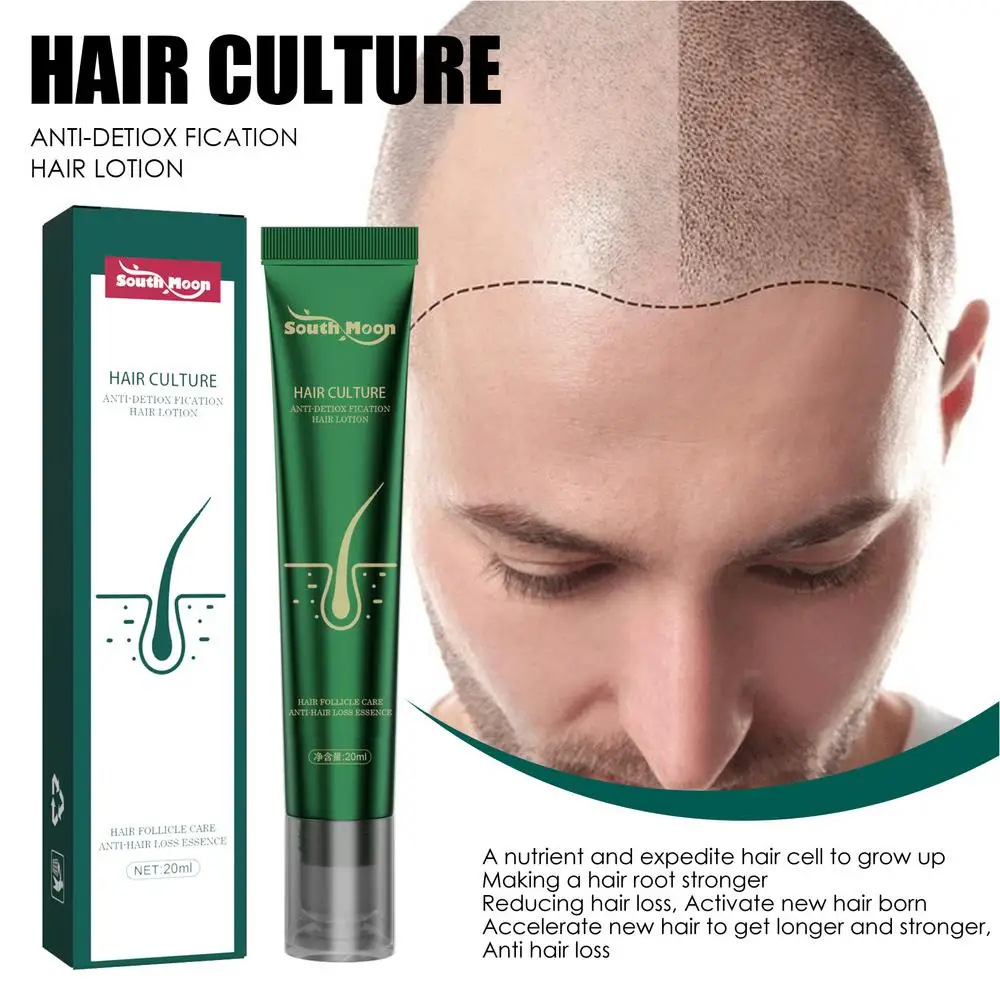 

Biotin Fast Hair Growth Oil Hair Regrowth Serum Hair Thinning Treatment Hair Growth Liquid Anti-loss Women Men 20ml South Moon